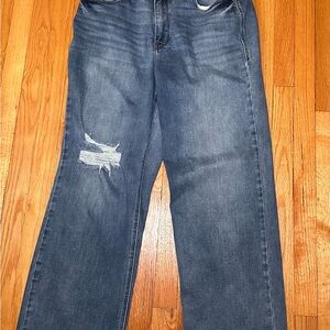 Judy Blue Straight Leg Denim Jeans - Classic Blue